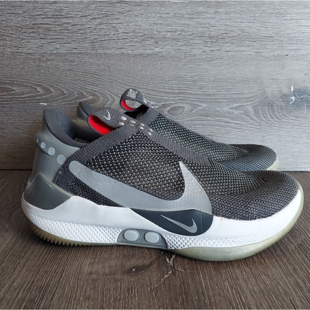 Nike Adapt BB Dark Grey Self Lacing Shoes EARL 2019 AO2582-004 Sz 8.5 NO CHARGER